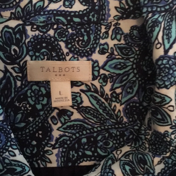 (2) Talbots blouses 👚. - Picture 2 of 7